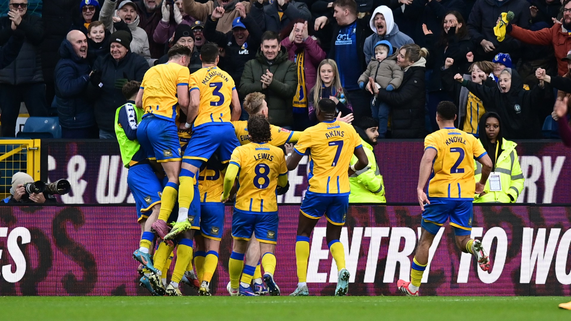 The squad after a win at Plough Lane